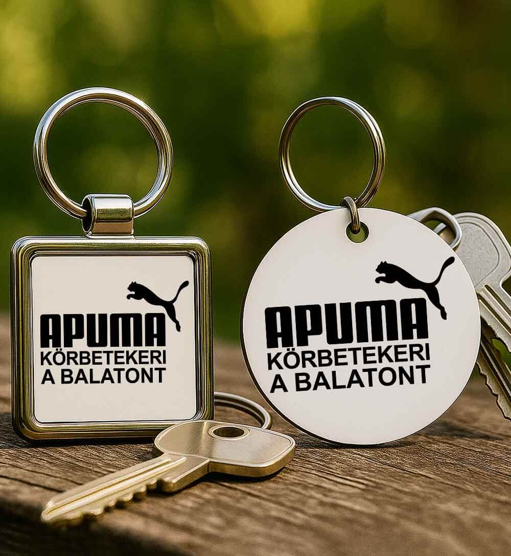 Kulcstartó APUMA körbetekeri a Balatont