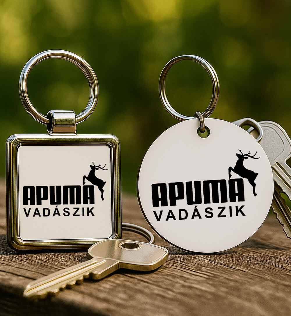 Kulcstartó APUMA vadászik