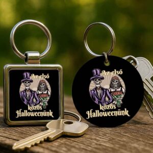 Az első közös Halloweenünk – Kulcstartó