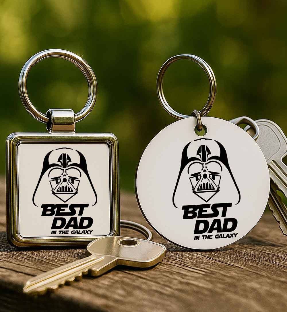 Kulcstartó Best Dad in the Galaxy