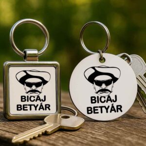 Biciklis betyár – Kulcstartó