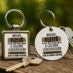 Büszke vezető – Kulcstartó
