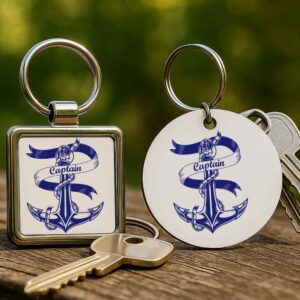 Captain vasmacska – Kulcstartó