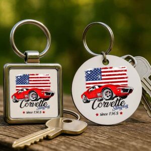 Corvette – Kulcstartó