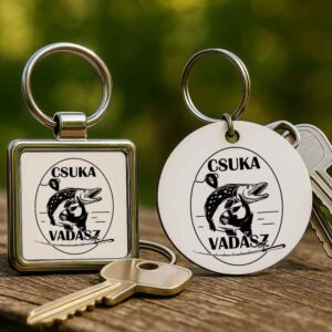 Csuka vadász – Kulcstartó