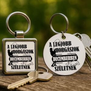 Decemberi horgászok – Kulcstartó