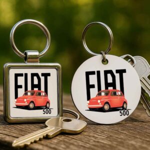 Fiat 500 – Kulcstartó