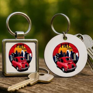 Fiat Nuova 500 – Kulcstartó