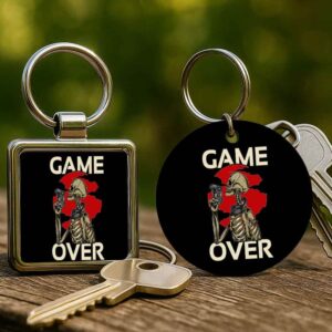 Game over Gamer – Kulcstartó