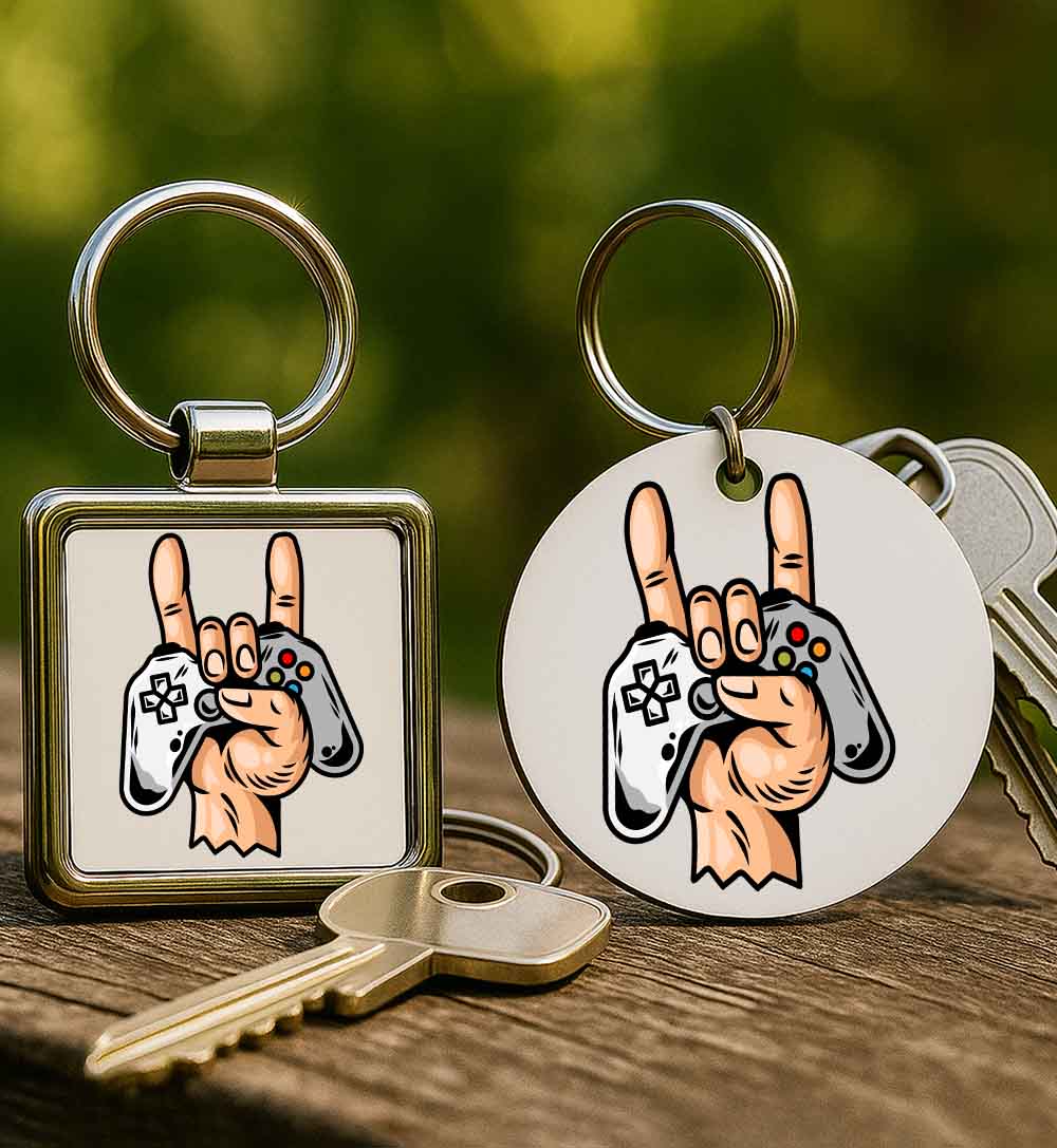 Kulcstartó Gamer kontroller