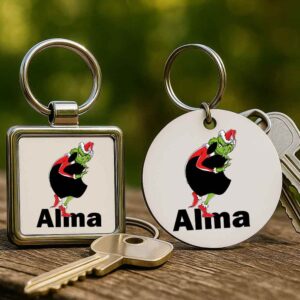 Grincs ellopta az Apple-t – Kulcstartó