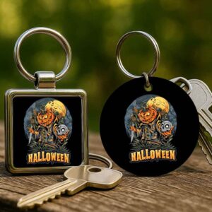 Gyilkos tök Halloween – Kulcstartó