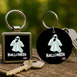 Halloween szellem – Kulcstartó