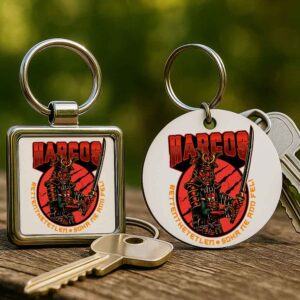 Harcos ne add fel – Kulcstartó