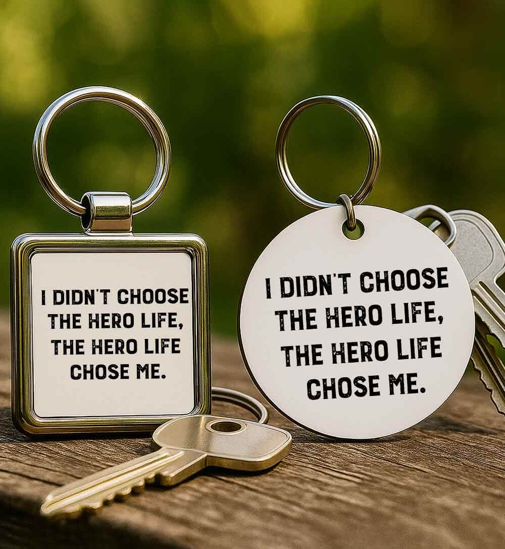 Kulcstartó Hero life