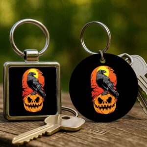 Holló Halloween – Kulcstartó