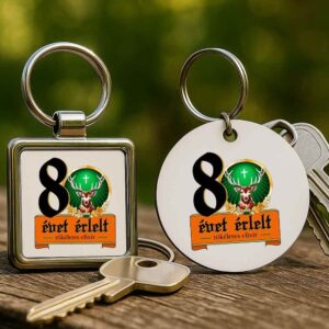 Jager 80 évet érlelt elixír – Kulcstartó