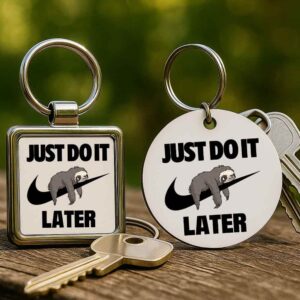 Just do it later – Kulcstartó