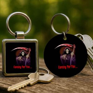 Kaszás Halloween – Kulcstartó