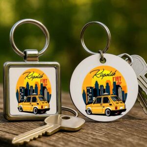 Kispolák Polski Fiat – Kulcstartó