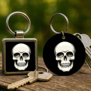 Koponya – Kulcstartó