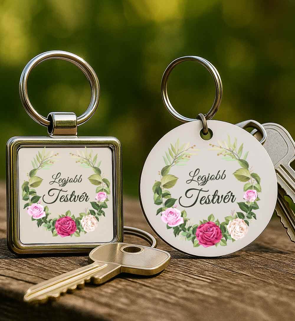 Kulcstartó Legjobb testvér