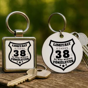 Limitált kiadás megadott életkorral – Kulcstartó