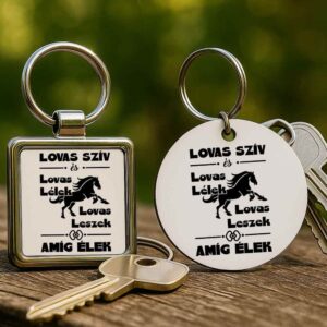 Lovas szív és lovas lélek – Kulcstartó