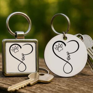 Love cat – Kulcstartó