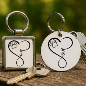 Love dog – Kulcstartó