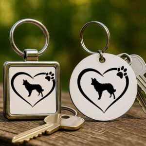 Love Mudi – Kulcstartó