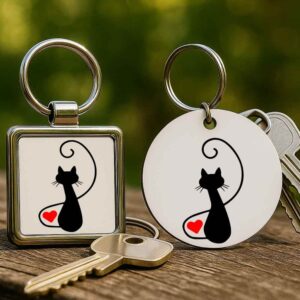 Macska szerelem – Kulcstartó