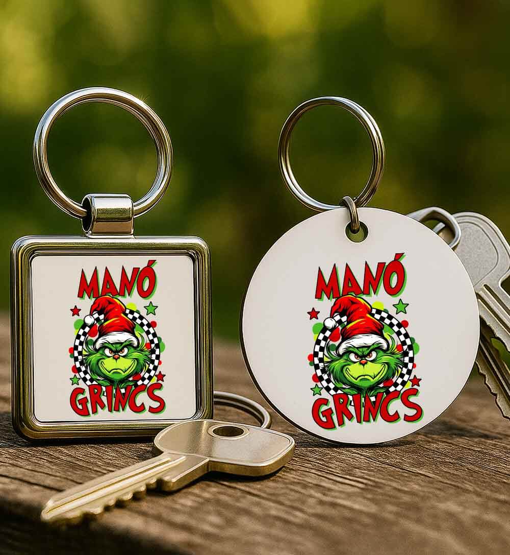 Kulcstartó Manó Grincs