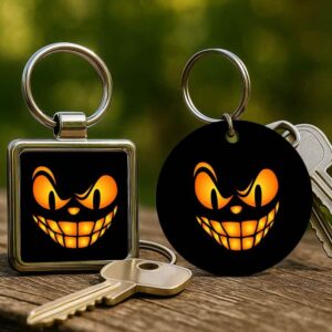 Mérges rém Halloween – Kulcstartó