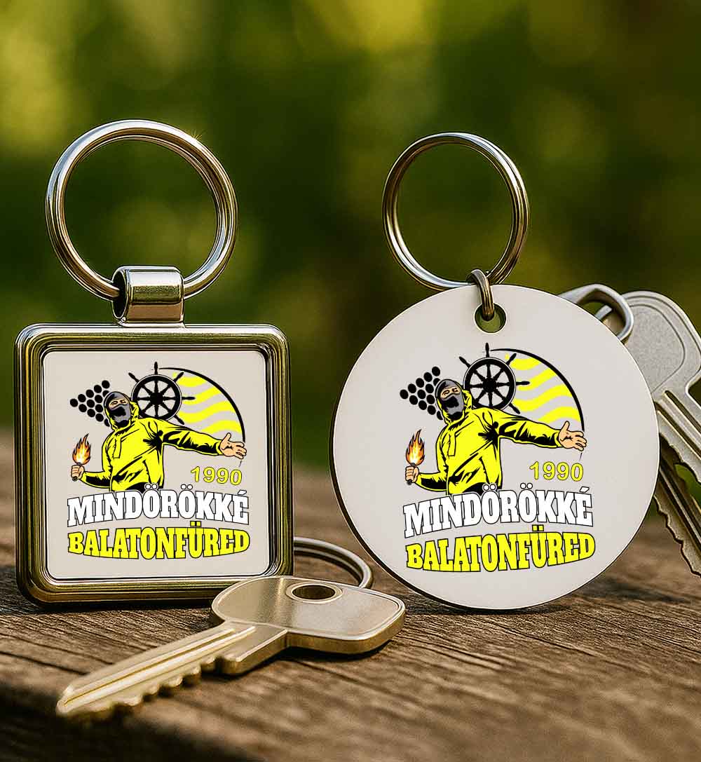 Kulcstartó Mindörökké Balatonfüred
