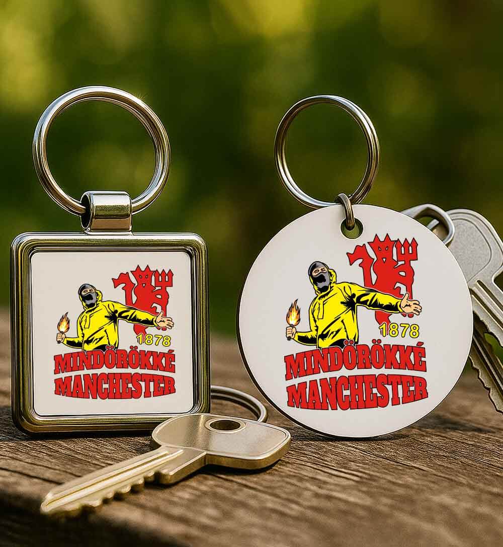 Kulcstartó Mindörökké Manchester