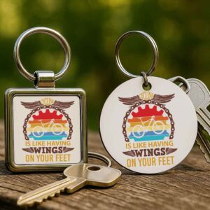 Mountain bike cycling – Kulcstartó