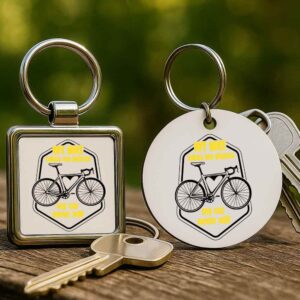 My bike takes me – Kulcstartó