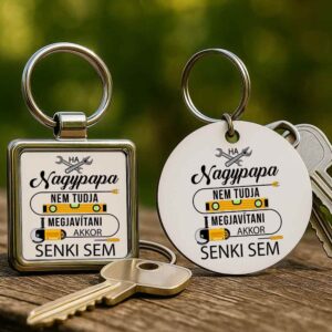 Nagypapa megjavítja – Kulcstartó