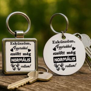 Négy gyerekkel ezelőtt normális voltam – Kulcstartó