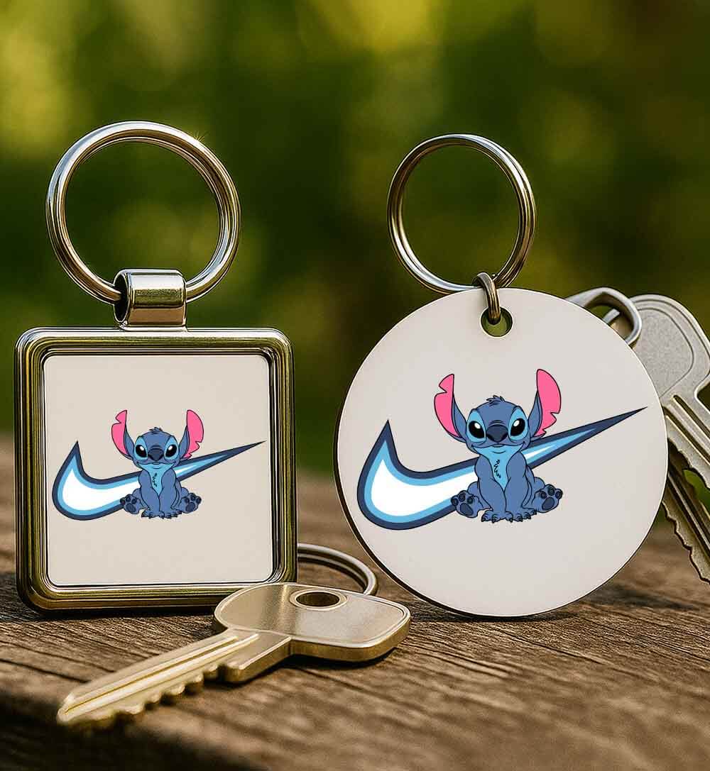Kulcstartó Nike Stitch kék