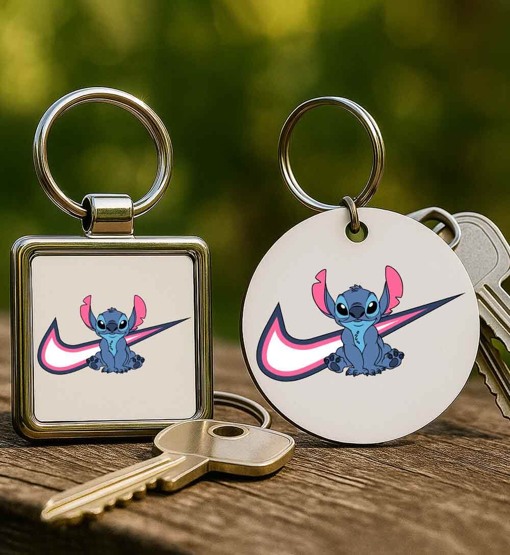 Kulcstartó Nike Stitch rózsaszín