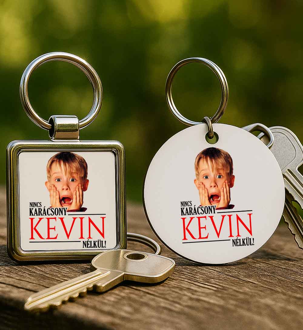 Kulcstartó Nincs karácsony Kevin nélkül