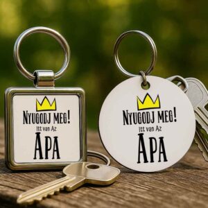 Nyugodj meg itt van az apa – Kulcstartó