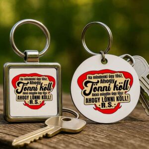 Rózsa Sándor Ahogy tönni köll – Kulcstartó