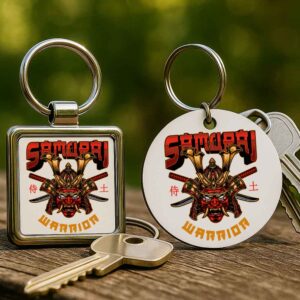 Samurai warrior – Kulcstartó