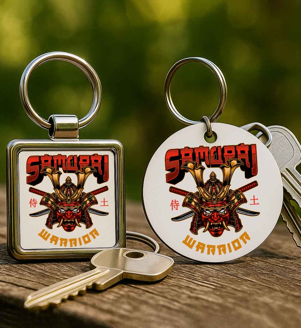 Kulcstartó Samurai warrior