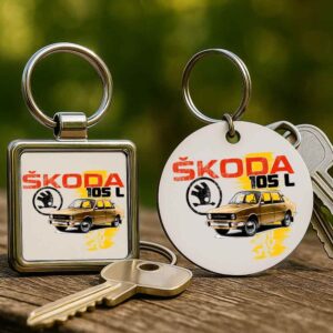 Skoda 105 L barna – Kulcstartó