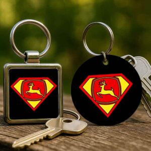 Super John Deer – Kulcstartó