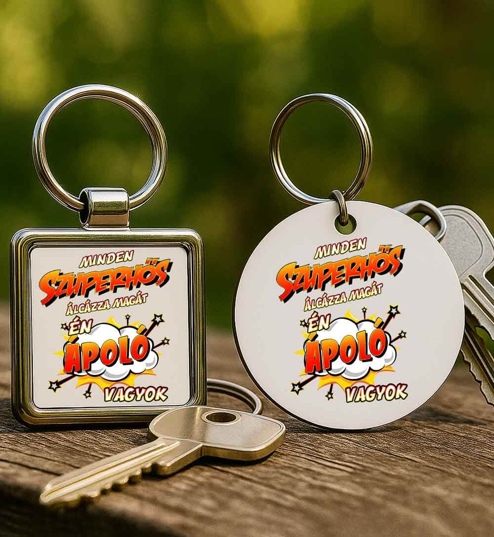 Kulcstartó Szuperhős ápoló